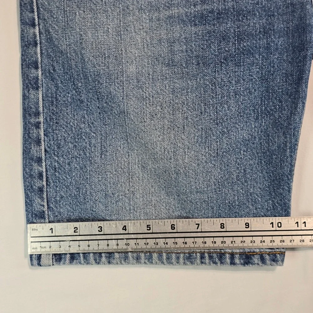 Levis 505 Regular Fit Denim Shorts Mens 38 Medium Wash Blue Jeans 34505-2114